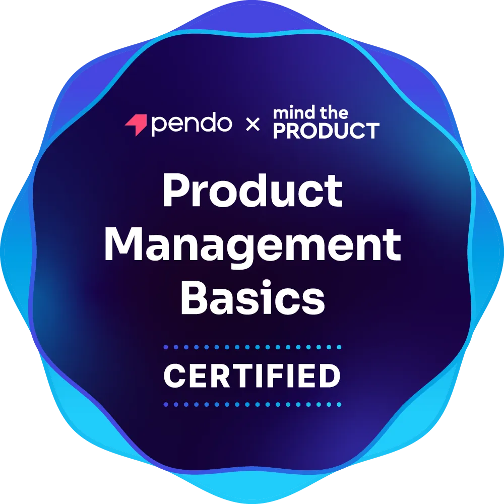 Product Management Basics Certification badge